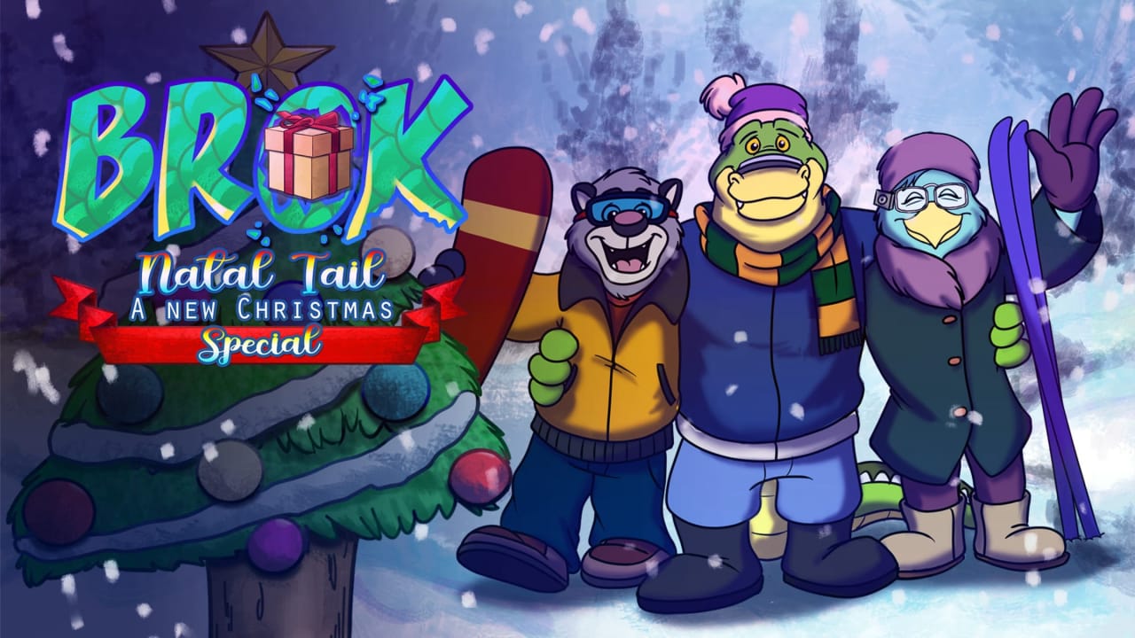 鳄鱼侦探布罗格：尾诞节，新的圣诞 – 特别版丨BROK: Natal Tail, A New Christmas Special-蘑菇资源宝库