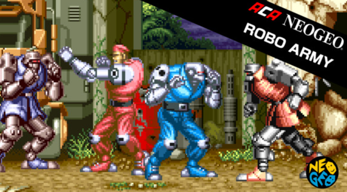 《街机:机甲神兵 ACA NEOGEO ROBO ARMY》Switch英日文版NSP下载-灼光资源宝库