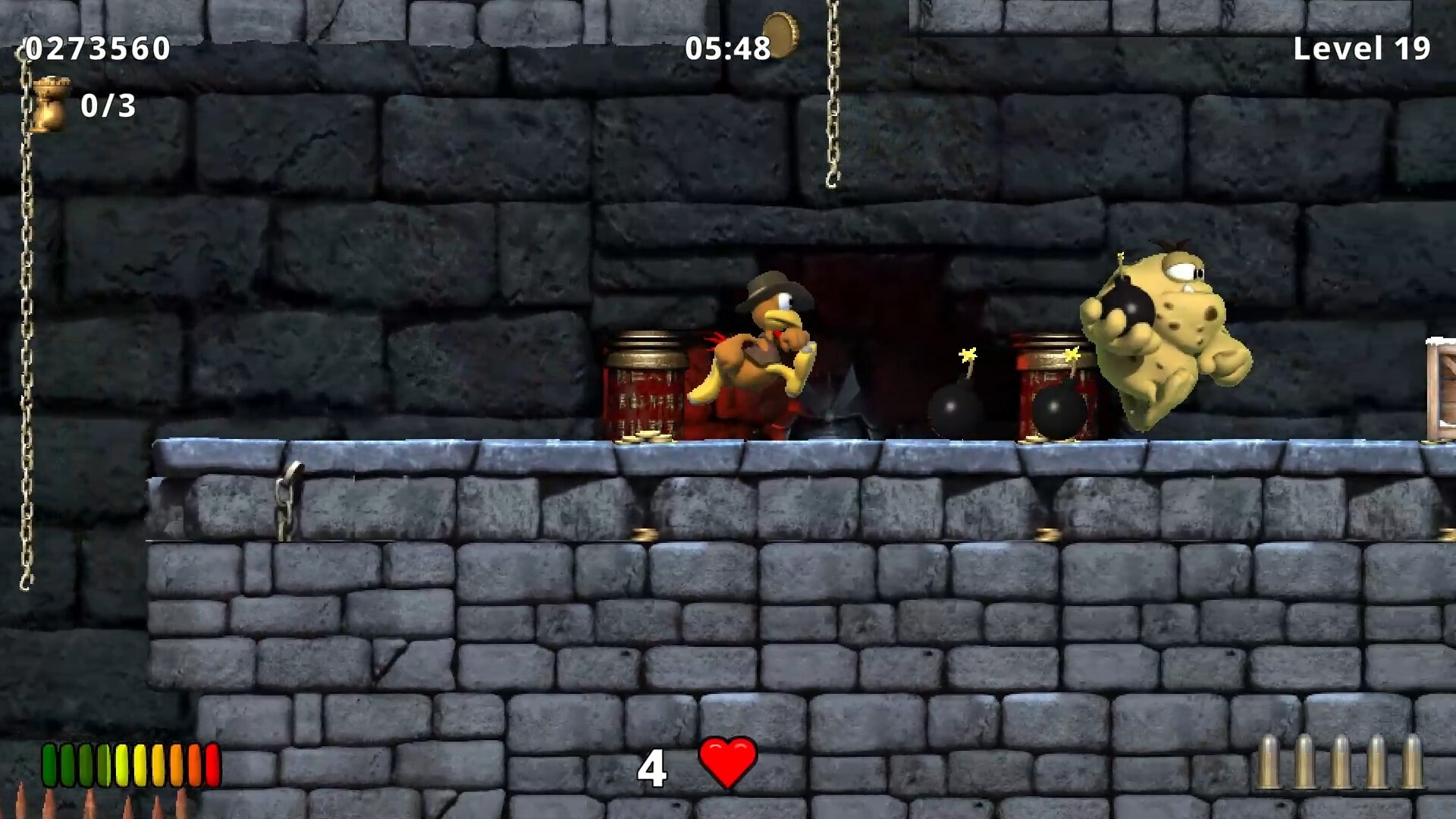 《怪鸡历险记 Moorhuhn Jump and Run Traps and Treasures》Switch英日文版NSZ下载-灼光资源宝库