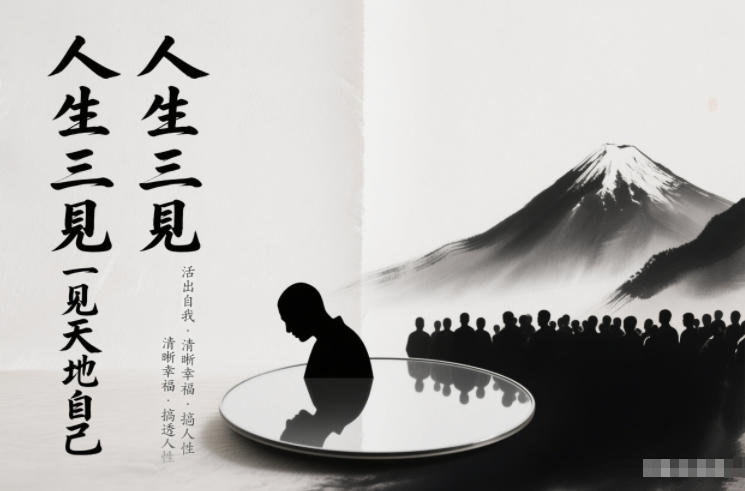 人生三见一见天地见众生见自己，活出自我拥有清晰幸福人生，搞透人性-灼光资源宝库