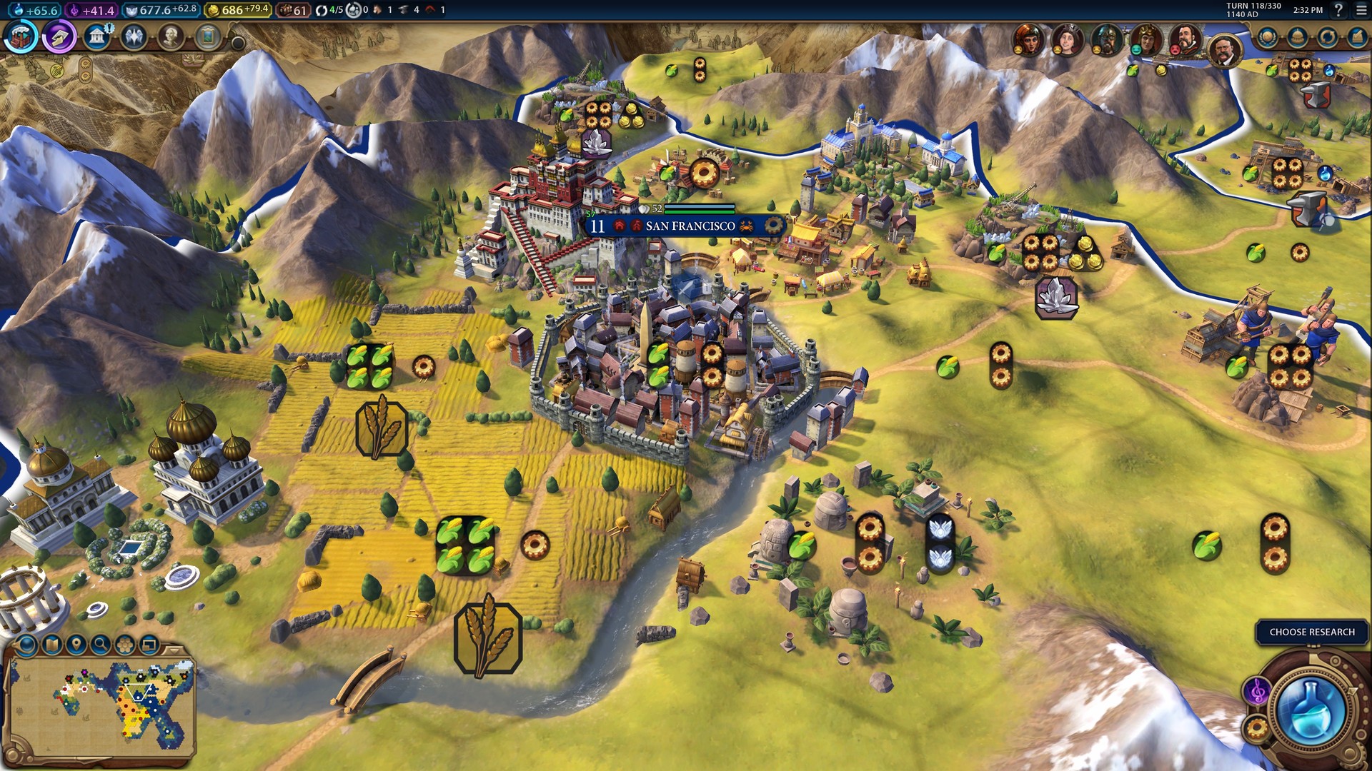 《文明6 Sid Meiers Civilization VI》Switch美版中文版NSP下载 – 含1.2.19补丁-灼光资源宝库