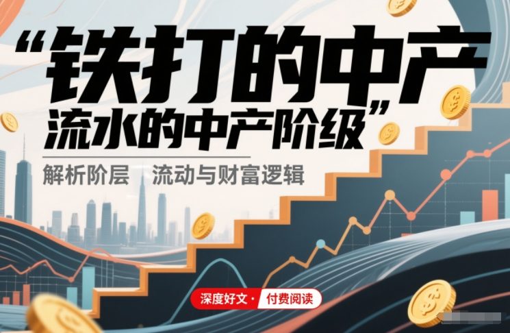 付费文章:铁打的中产,流水的中产阶级-蘑菇资源宝库