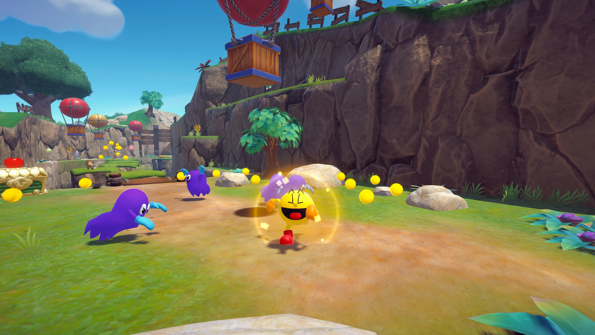 《吃豆人 吃遍世界2 重制版 PAC-MAN 2》Switch港版中文NSZ下载 – 含1.0.4补丁+2DLC-灼光资源宝库