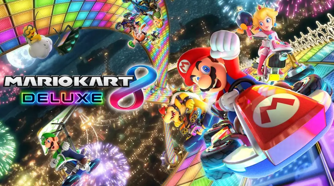 《马里奥赛车8豪华版 Mario Kart 8 Deluxe》Switch中文版NSP下载 – 含3.0.5补丁+1DLC-灼光资源宝库