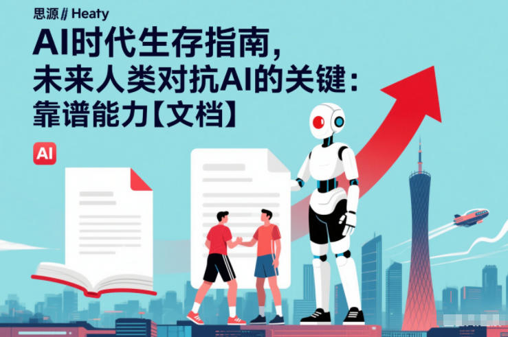 AI时代生存指南，未来人类对抗AI的关键：靠谱能力【文档】-灼光资源宝库