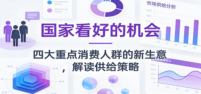 公众号付费文章:国家看好的机会,四大重点消费人群的新生意,解读供给策略-灼光资源宝库