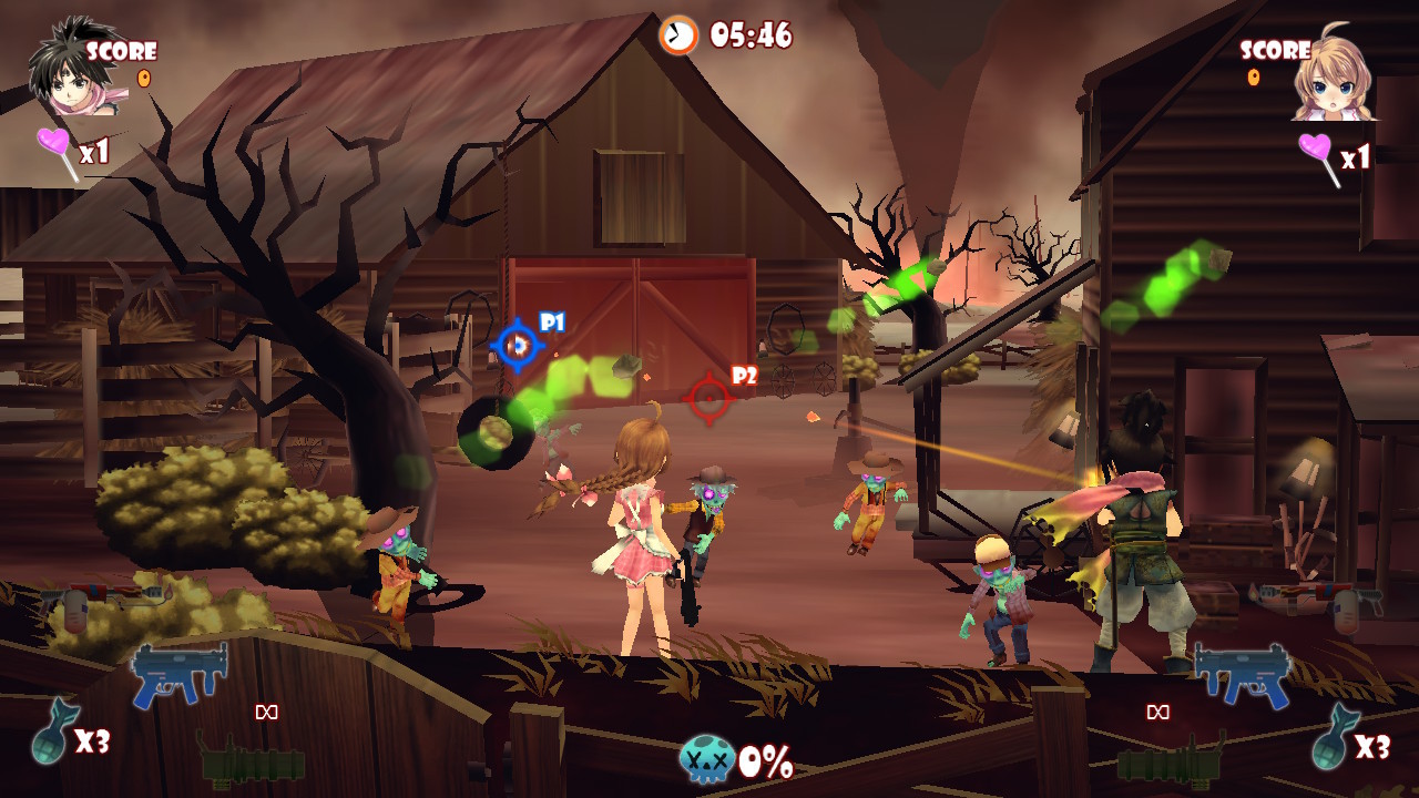 《僵尸梦游仙境DX .Zombie Panic in Wonderland DX》Switch美版英文NSP下载 – 含1.0.2补丁-灼光资源宝库