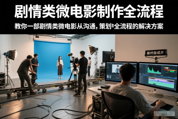 剧情类微电影制作全流程，教你一部剧情类微电影从沟通，策划到拍摄制作全流程的解决方案-灼光资源宝库