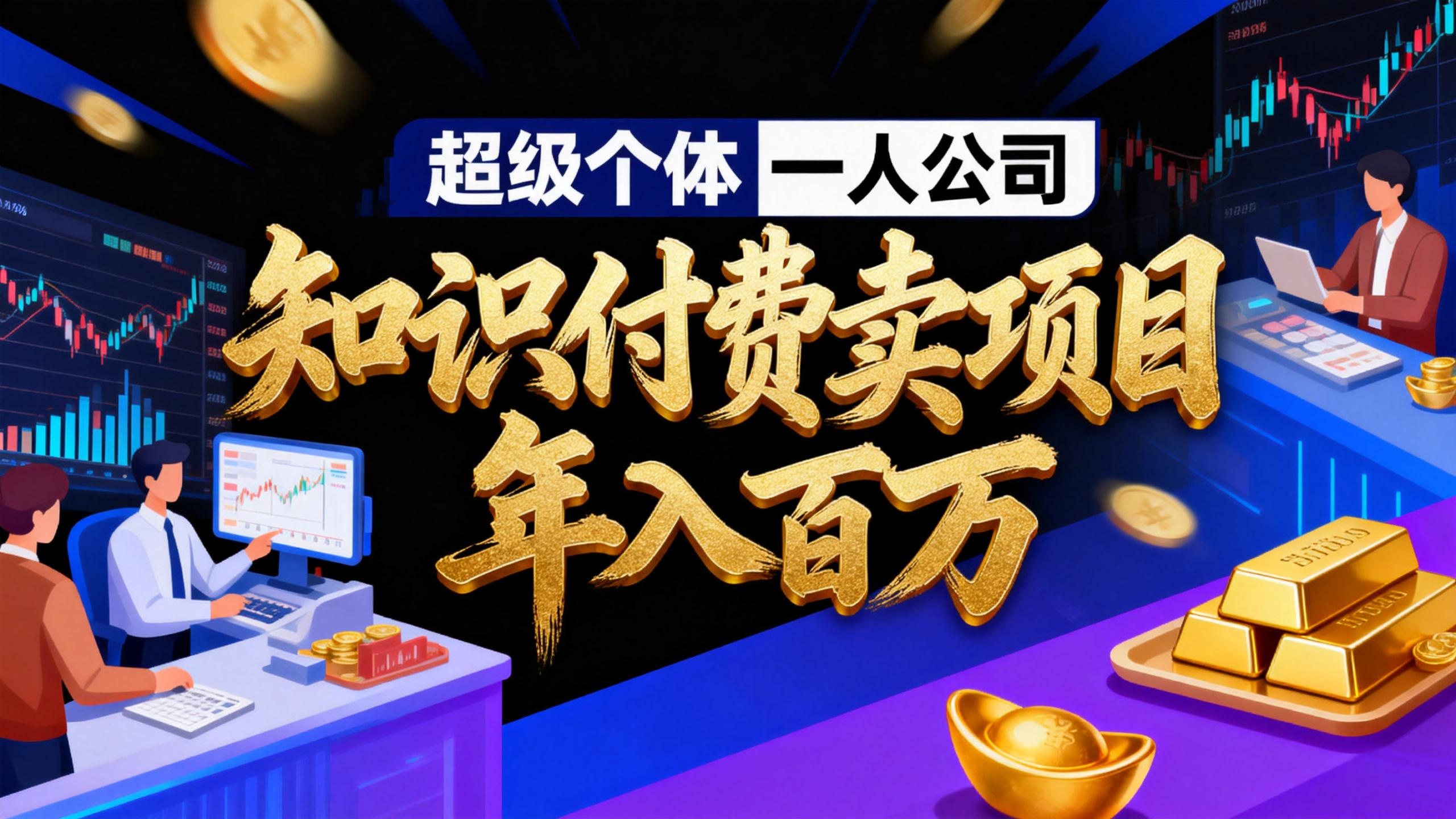 2026年“超级个体一人公司”私域卖项目年入百万，个人IP-精准引流-项目包装-转化成交-灼光资源宝库