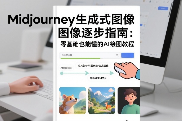 Midjourney生成式图像逐步指南:零基础也能懂的AI绘图教程-灼光资源宝库