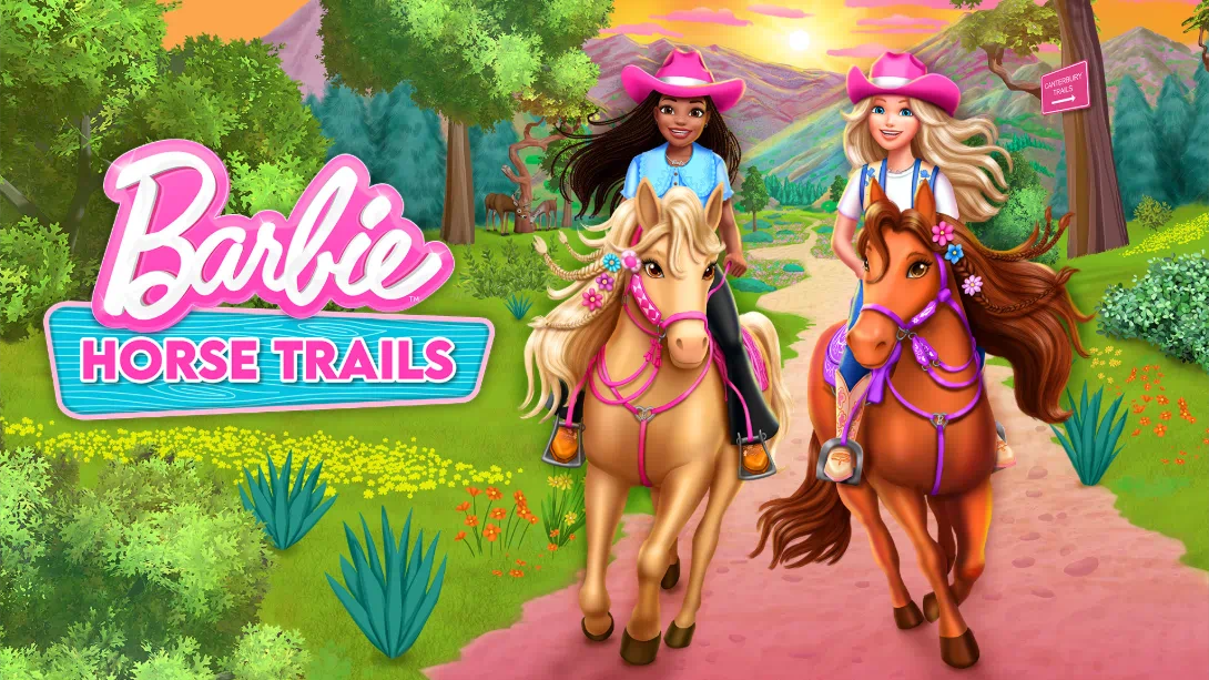 【美版】芭比马术小径 .Barbie Horse Trails 中文-灼光资源宝库