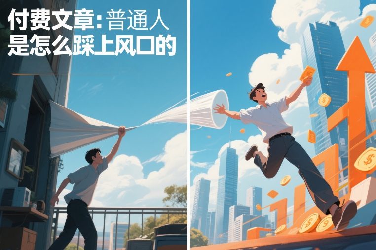 付费文章：普通人是怎么踩上风口的-灼光资源宝库