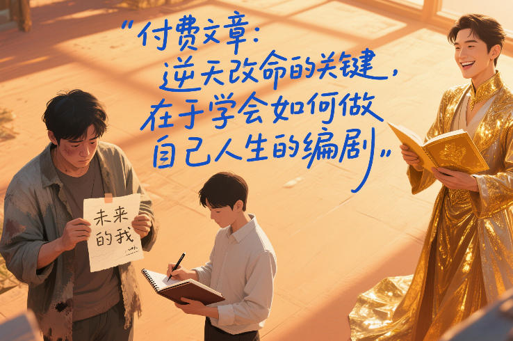 付费文章:逆天改命的关键,在于学会如何做自己人生的编剧-灼光资源宝库