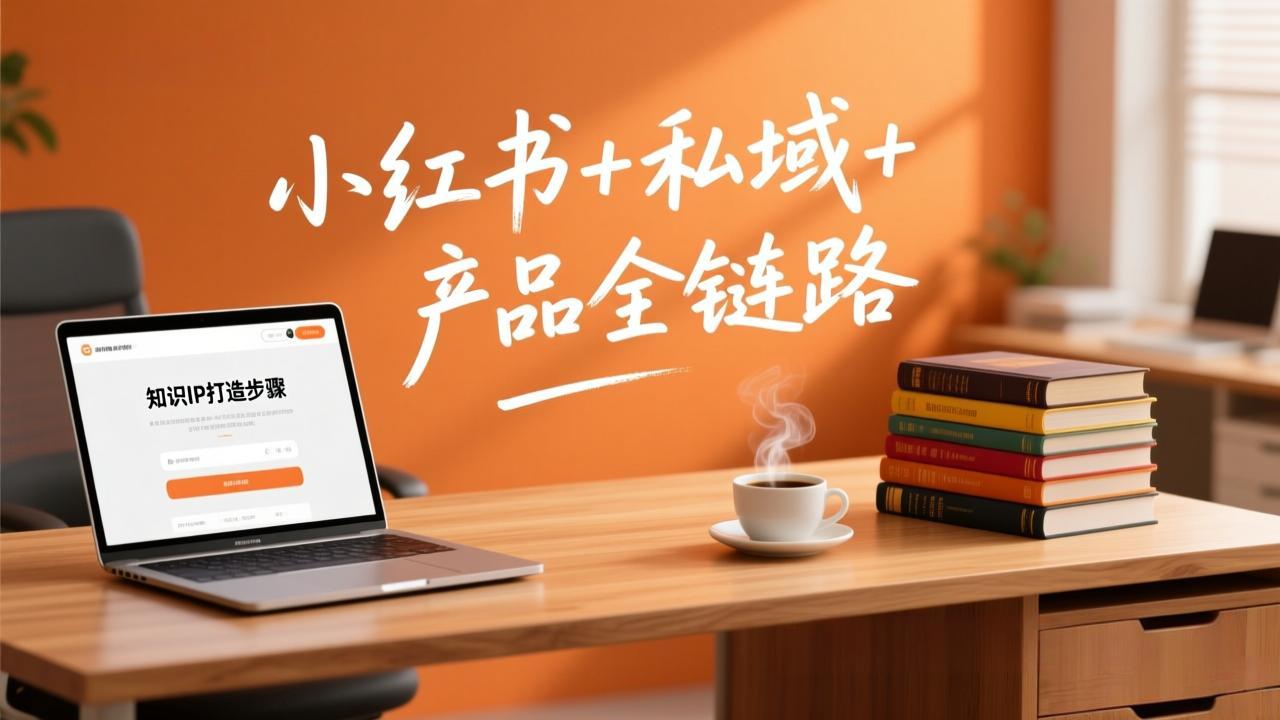 个人IP系统变现课2026，小红书+私域+产品全链路，手把手教你打造年入百万的知识IP-灼光资源宝库