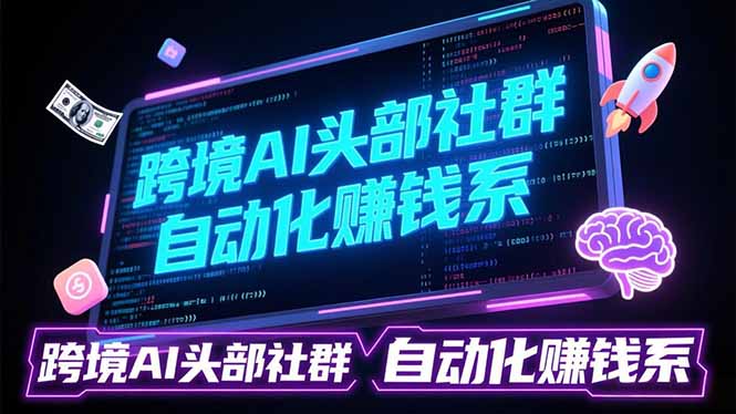 跨境AI头部社群前沿精选：聚焦可落地的AI实战经验，快速构建你的自动化赚钱系-灼光资源宝库