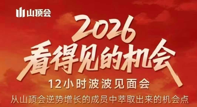 2026看得见的机会,剖析十几个实战案例,可直接抄作业,再优化迭代,内容超全,干货满满-灼光资源宝库