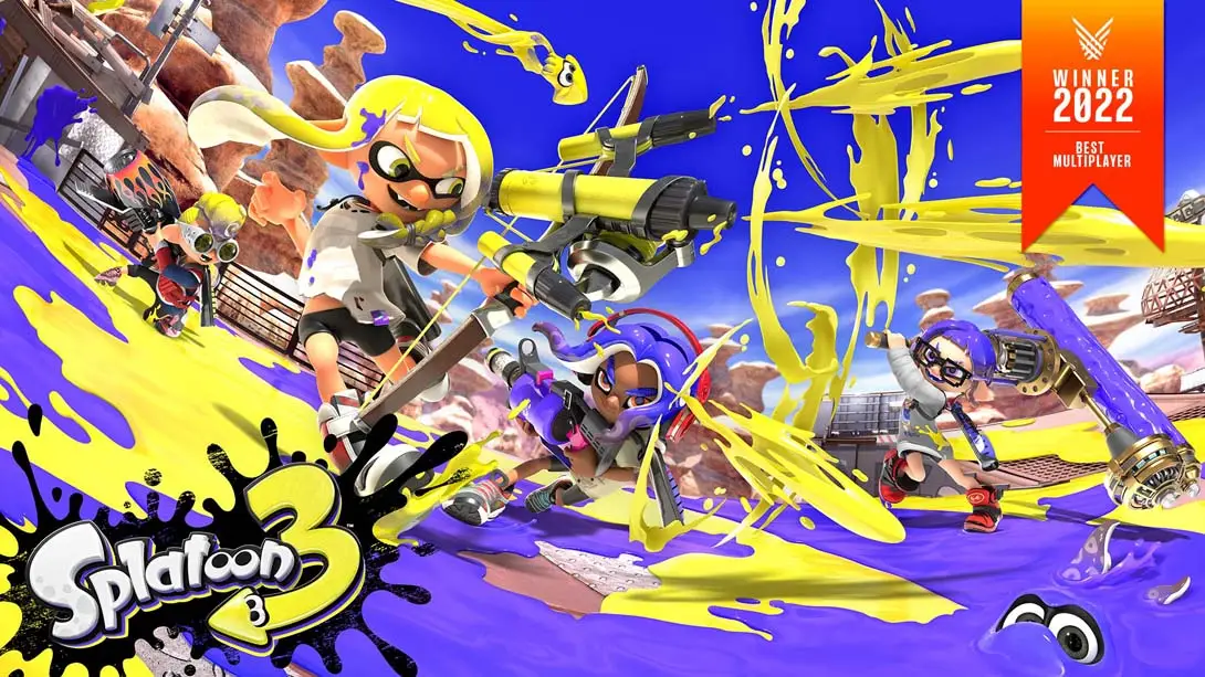 【美版】喷射战士3 斯普拉遁3 Splatoon 3 中文-灼光资源宝库
