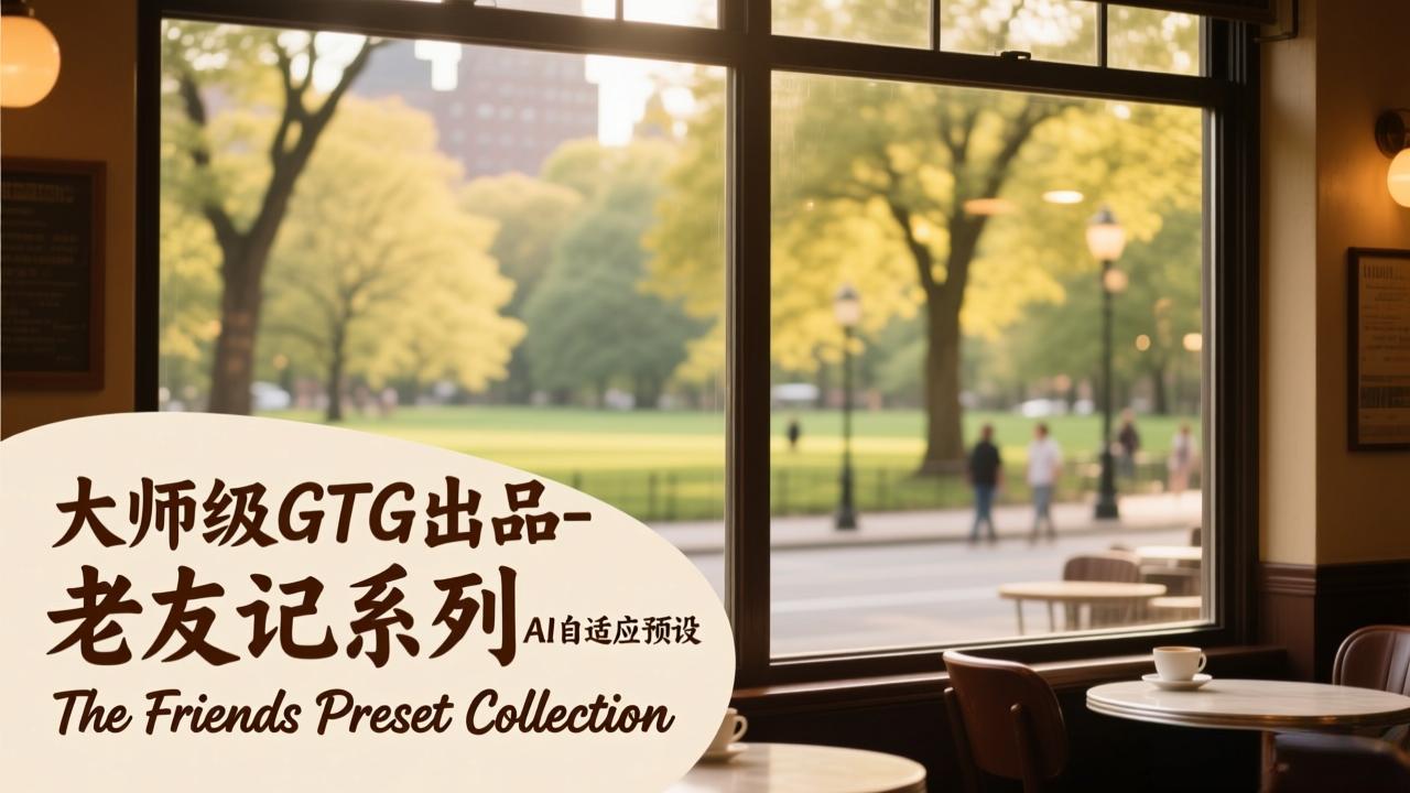 大师级GTG出品-老友记系列AI自适应预设The Friends Preset Collection-灼光资源宝库