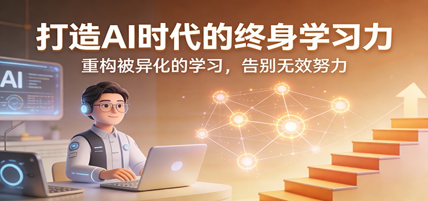 打造AI时代的终身学习力:重构被异化的学习,告别无效努力-灼光资源宝库