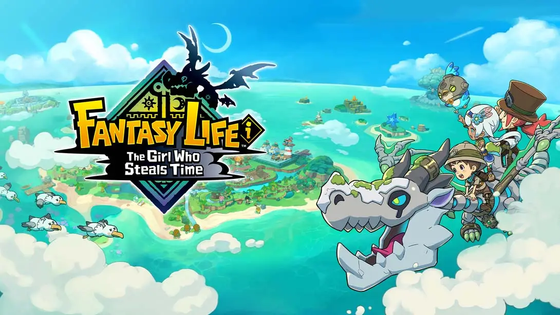 【美版】幻想生活ｉ 转圈圈的龙和偷取时间的少女 .FANTASY LIFE i: The Girl Who Steals Time 中文-灼光资源宝库