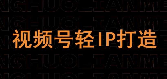 视频号线上课程，视频号轻IP打造-蘑菇资源宝库