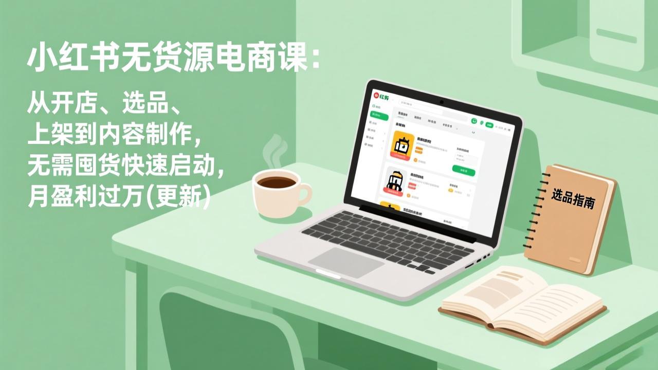 小红书无货源电商课(更新-灼光资源宝库