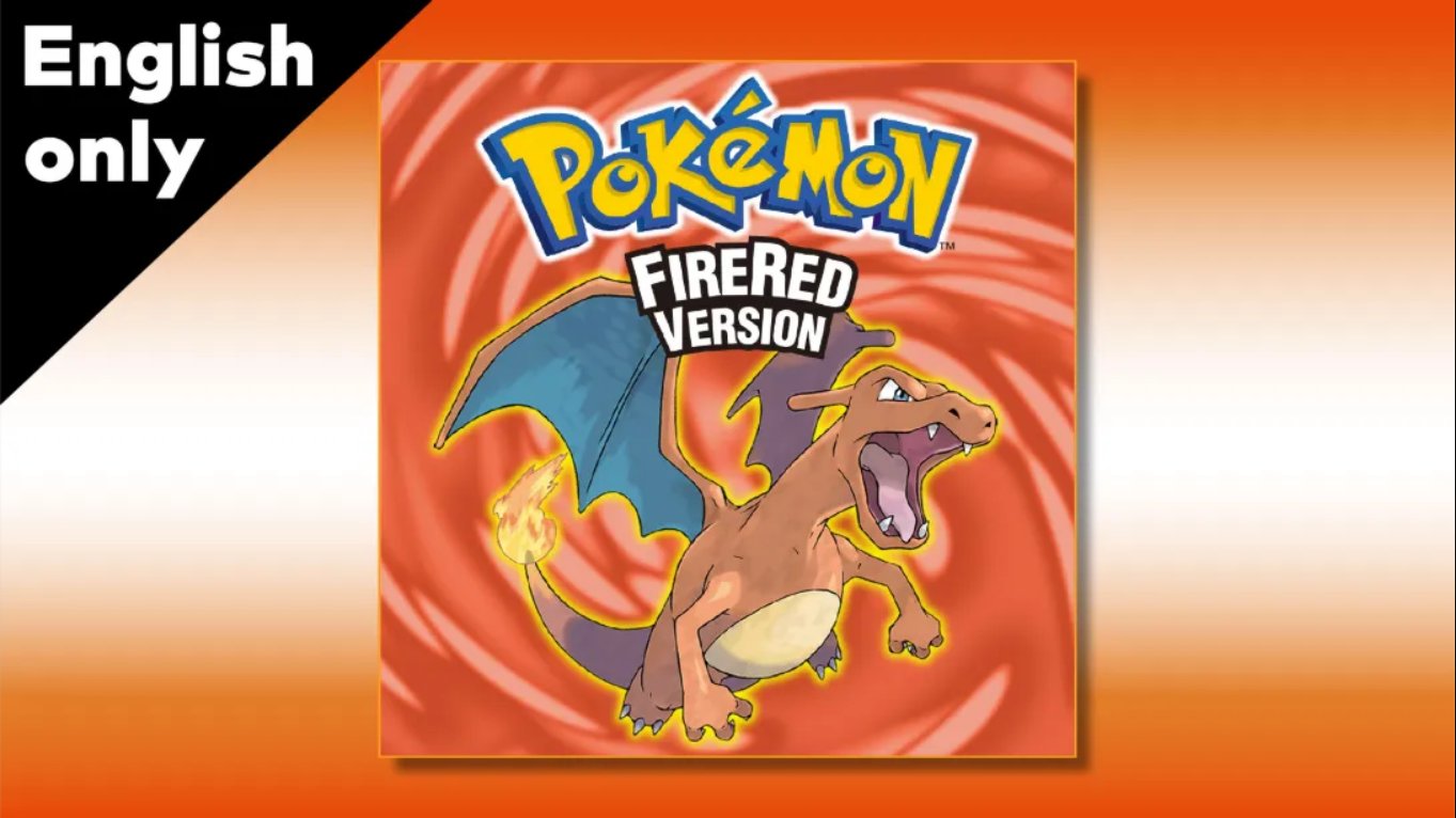 【美版】宝可梦火红 .Pokemon FireRed 中文汉化-灼光资源宝库