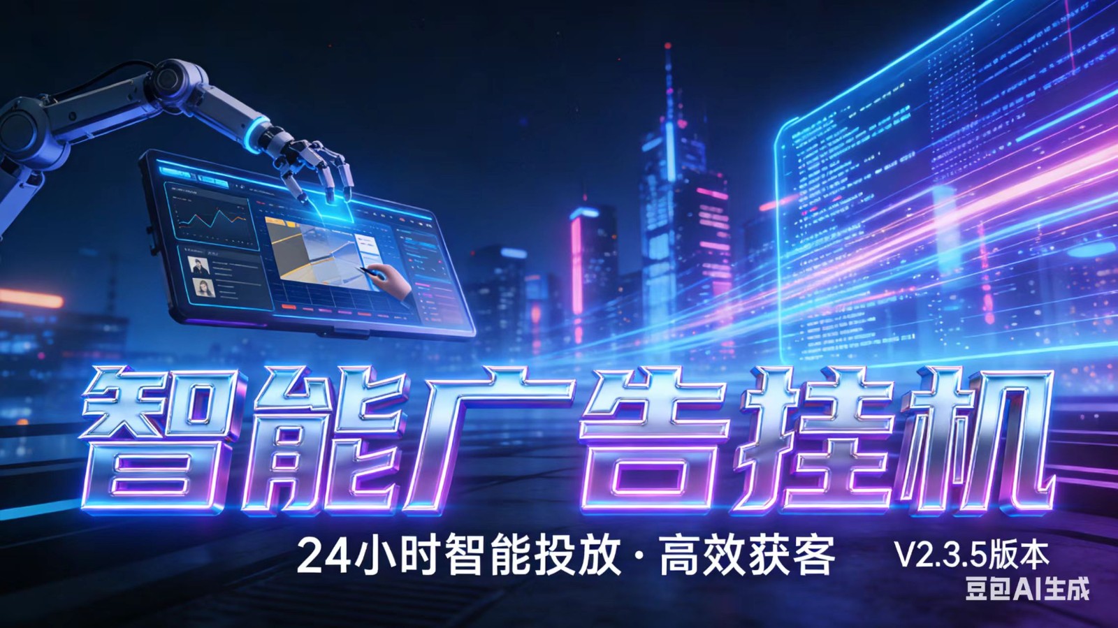 AI 广告云挂机 · 全域流量变现平台-灼光资源宝库