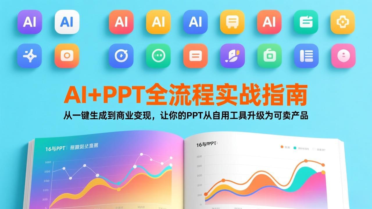 AI+PPT全流程实战指南:从一键生成到商业变现,让你的PPT从自用工具升级为可卖产品-灼光资源宝库