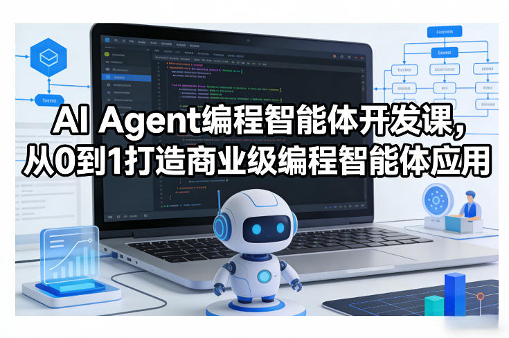 AI Agent编程智能体开发课，从0到1打造商业级编程智能体应用-灼光资源宝库