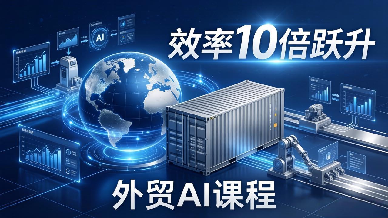 外贸人AI破局课：从零部署n8n搭建数字员工，让AI自动执行复杂工作流，效率10倍跃升-灼光资源宝库