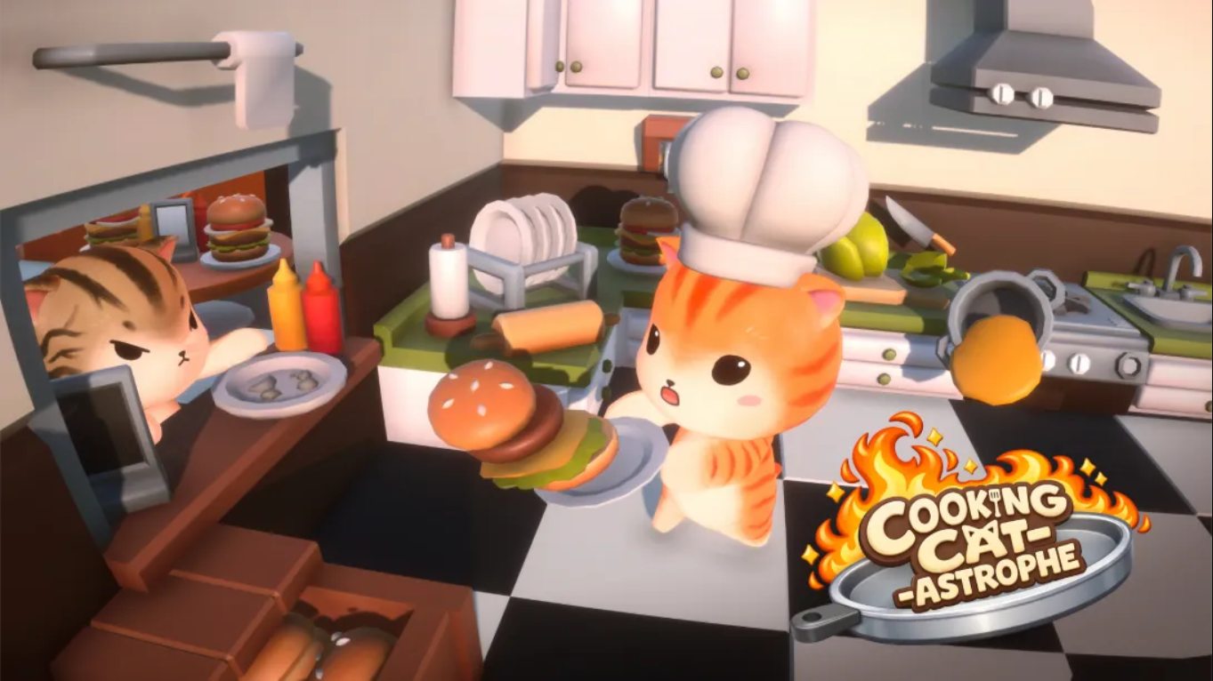 【美版】猫咪闹厨房 .Cooking Cat-Astrophe 中文-灼光资源宝库