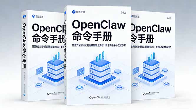 OpenClaw命令手册：覆盖安装初始化到运维管理全流程，新手高手必备权威参考-灼光资源宝库
