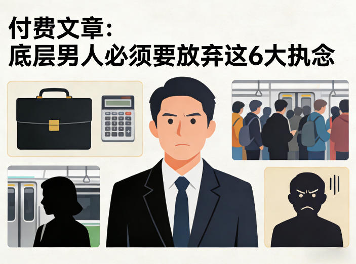 付费文章：底层男人必须要放弃这6大执念-灼光资源宝库