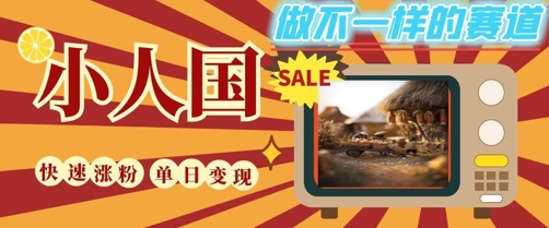 DeepSeek+绘图+视频制作小人国微观视频，小白轻轻松松上手，条条爆款，条条变现，单日就能收益-灼光资源宝库
