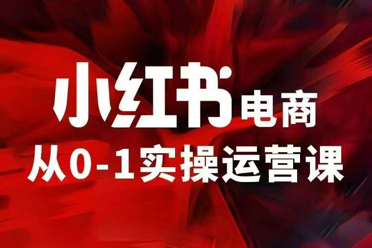 小红书电商运营，97节小红书vip内部课，带你实现小红书赚钱-灼光资源宝库