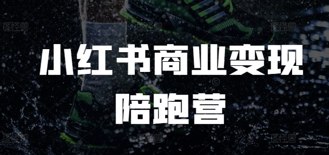 小红书商业变现陪跑营,小红书电商教程-灼光资源宝库