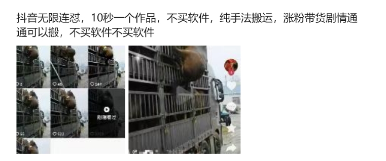 抖音无限连怼,10秒一个作品不买软件,纯手法搬运,涨粉带货剧情通通可以搬-灼光资源宝库