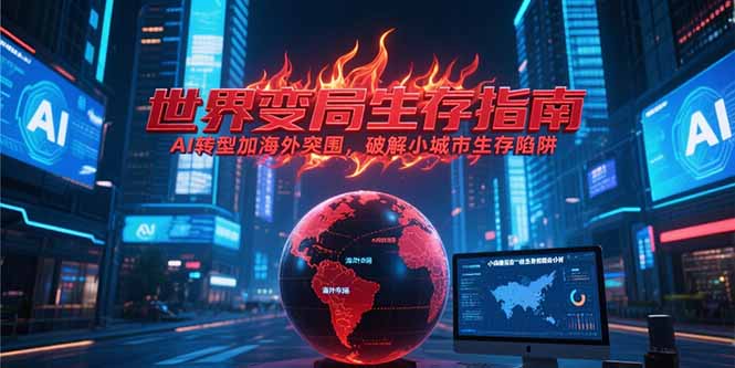 付费文章《世界变局生存指南，AI转型加海外突围，破解小城市生存陷阱》-灼光资源宝库