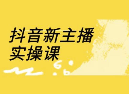 抖音新主播实操课，直播间流量运营线上实操课(18节)-灼光资源宝库