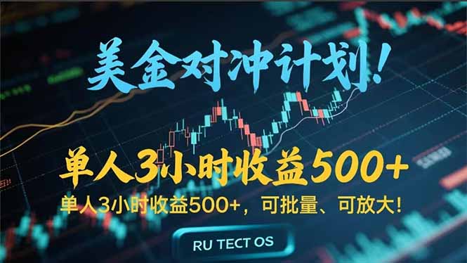 长久稳定的撸美金项目，平均3小时收入 500+，可公司实地考察实地操作！-灼光资源宝库