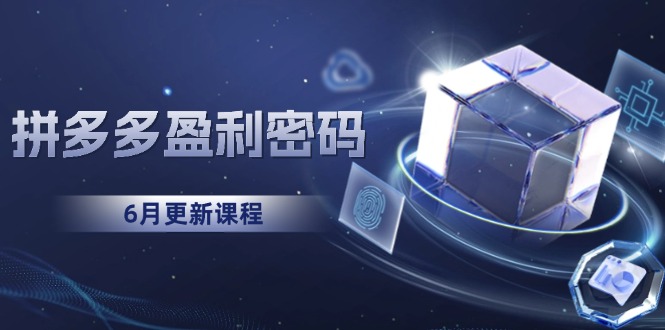 拼多多盈利密码：从烧钱推广到印钞模型，底层逻辑重构指南(6月更新-灼光资源宝库
