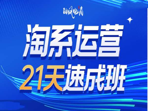 淘系运营21天速成班35期,年前最后一波和2025方向-灼光资源宝库