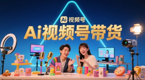 风口已至！AI视频号带货轻松月入过1W，99%的普通人却卡在内容制作门槛-灼光资源宝库