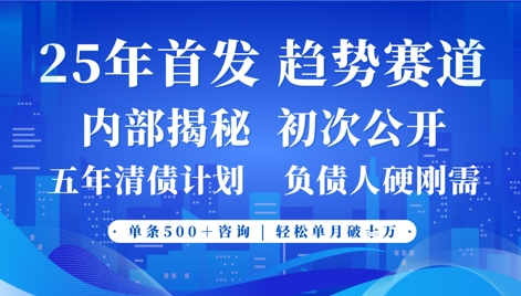 2025年首次公开,真正的事业型赛道,客咨不断,单月轻松破W-灼光资源宝库