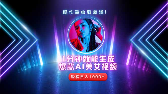 2025年最强副业：用AI做短视频，从零开始打造爆款账号！-灼光资源宝库
