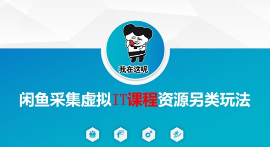 闲鱼采集虚拟IT课程资源另类玩法,干货满满-灼光资源宝库